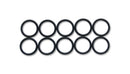 Vibrant -4AN Rubber O-Rings - Pack of 10