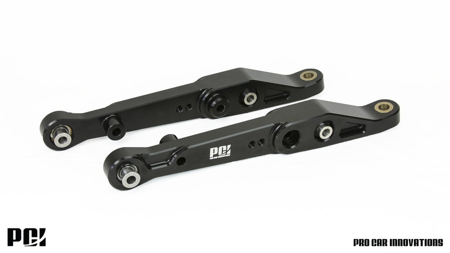 PCI ALUMINUM FRONT LOWER SPHERICAL CONTROL ARMS (1992-1995 Civic/1994-2001 Integra)