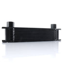 DC Sports Oil Cooler DC SPORTS 10 ROW UNIVERSAL OIL COOLER; BLACK