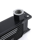 DC Sports Oil Cooler DC SPORTS 10 ROW UNIVERSAL OIL COOLER; BLACK