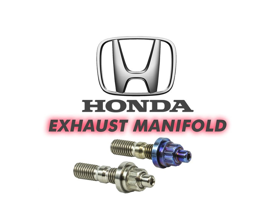 SpeedFactory Honda / Acura Titanium F20C/F22C Exhaust Manifold Stud Kits (RAW FINISH) [SF-02-060]