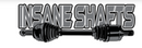 INSANE SHAFTS 500HP CIVIC/DELSOL/INTEGRA K-SERIES, 36MM LUG CONVERSION