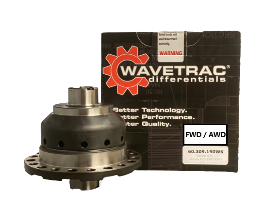Wavetrac LSD differential Civic K20 K24 FWD/AWD EP3, FD, FK, FN Acura RSX K20 DC5