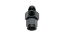 Vibrant -8AN Male to -8AN Female Union Adapter Fitting w/ 1/8in NPT Port