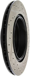 StopTech 06 BMW 330 / 07-09 BMW 335 Slotted & Drilled Right Rear Rotor