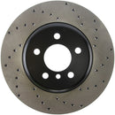 StopTech 11-13 BMW 550i Rear Left Drilled Sport Brake Rotor