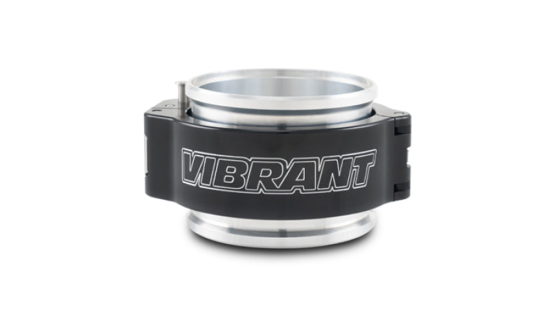 Vibrant 2.50in O.D. Aluminized HD 2.0 Clamp Assembly - Anodized Black [VIB32515]