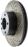 StopTech 9/07-09 BMW 328 Slotted & Drilled Left Front Rotor