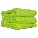 Chemical Guys El Gordo Thick Microfiber Towel - 16.5in x 16.5in - Green - 3 Pack