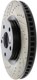 StopTech 07-09 Lexus ES 250/ES 300/ ES330/ES350 SportStop Slotted & Drilled Right Front Rotor