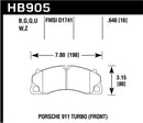 Hawk 18 Porsche 911 HPS 5.0 Front Brake Pads