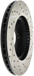 StopTech 97-01 Acura Integra Type R / 97-01 Honda CR-V Slotted & Drilled Right Front Rotor