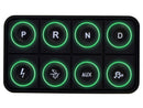 AEM EV 8 Button Keypad CAN Based Programmable Backlighting