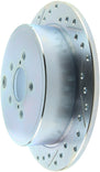 StopTech Select Sport 09-13 Subaru Forester Slotted and Drilled Right Rear Rotor