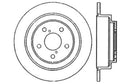 StopTech 05-06 Saab 9-2X AWD / 02-05 Impreza WRX / 02 WRX STi Slotted & Drilled Left Rear Rotor