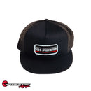 SpeedFactory Racing Finish Line Patch Snap Back Trucker Hat - Black