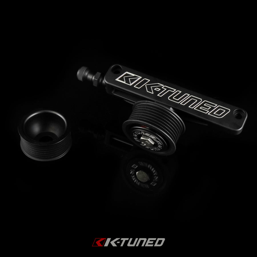 K-Tuned Universal A/C & P/S Eliminator Kit - BLACK