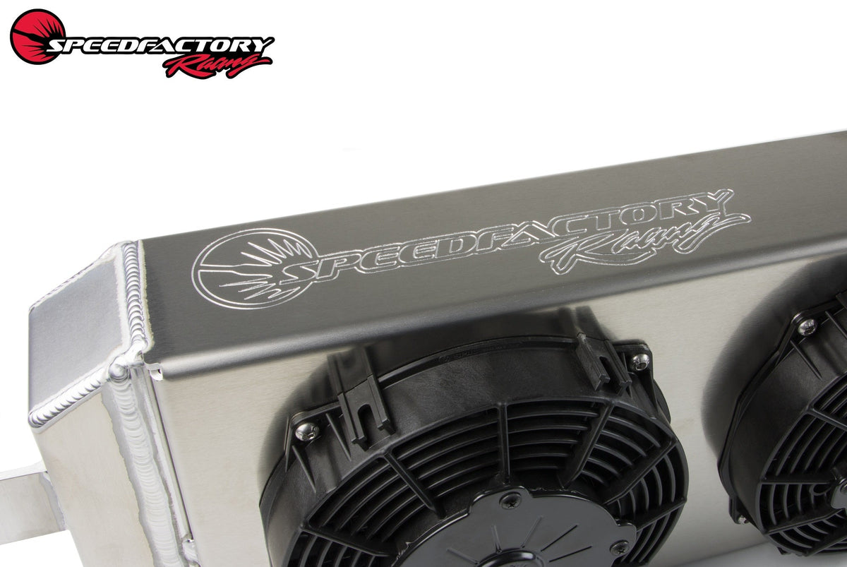 SpeedFactory Racing Aluminum Tucked Radiator – Hybridhypersport